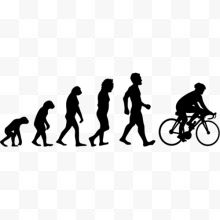 猿人进化插画