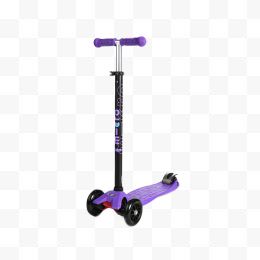紫色儿童玩具滑板车...