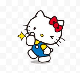 眨眼的Hello Kitty