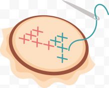 矢量刺绣工艺下载