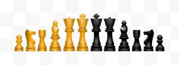 国际象棋Png剪纸艺术
