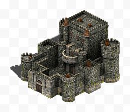 游戏中世纪的城堡