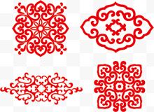 矢量中国传统纹样