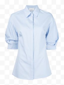 蓝色衬衫