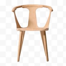 木质的设计单人椅
