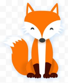 一只橙色狐狸