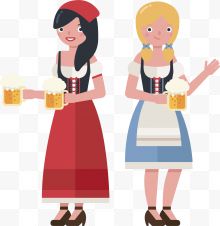 德国啤酒节服务员