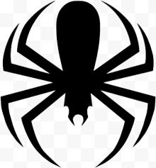 黑蜘蛛siluet标志