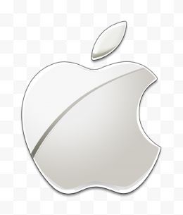 亮铂色苹果logo
