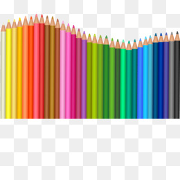彩色曲线铅笔
