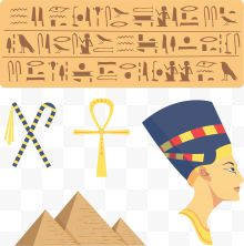 古埃及文化文字金字塔