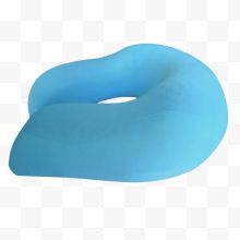 蓝色凝胶护颈枕保健枕