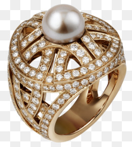 黄金珍珠戒指免扣