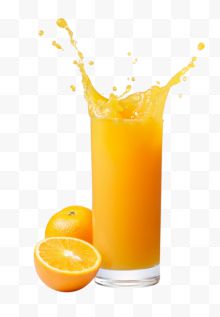橙汁四溅