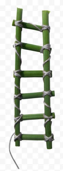 绿色梯子