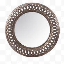 金属的圆形实物镜
