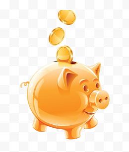 金色小猪存钱罐