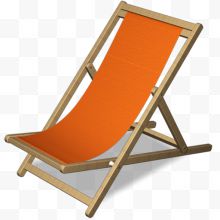 太阳伞与沙滩椅图标