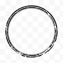 黑色圆环