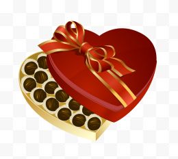 卡通爱情情人节巧克力礼盒