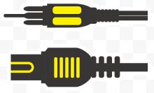 双料卡通RJ45接口