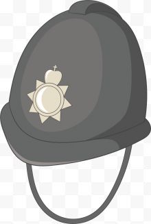 卡通警察头盔