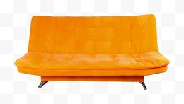 橙色的沙发