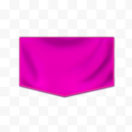 紫色绸缎旗帜装饰图案...