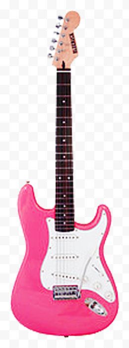 粉色吉他