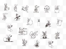 兔子趣味图标
