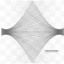 密集渐变科技线条