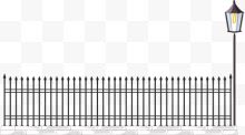矢量手绘栅栏