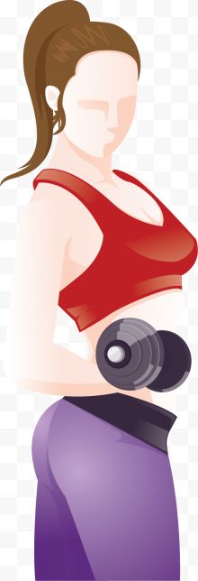 健身房器械锻炼海报...