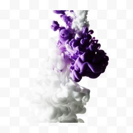 紫色梦幻唯美烟雾