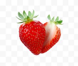 切开草莓