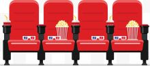 红色电影院椅子