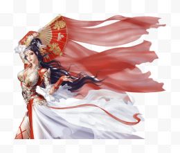 古典动漫美女