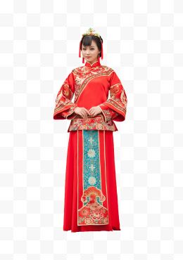 中国红古装美女素材...