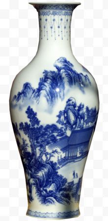 中国青花瓷瓶