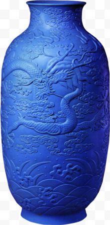 中国青花瓷瓶图案