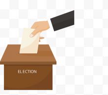 公民选举投票箱子
