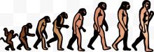 矢量图人类祖先