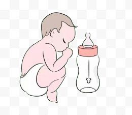 婴儿与奶瓶的故事