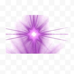 紫色放射状科技炫光