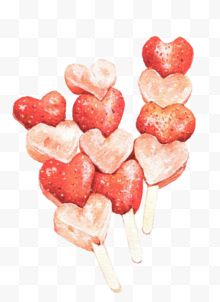 草莓巧克力糖葫芦