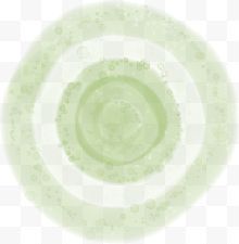 绿色梦幻圆圈装饰