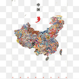 中国地图中国梦