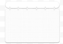 格子白色纸张