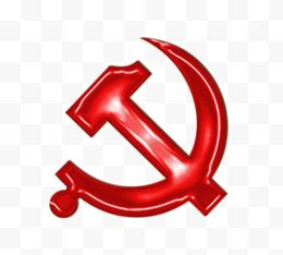 共产党党标党徽矢量图