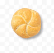 五角星线条的面包